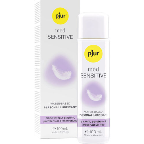 PJUR - MED SENSITIVE GLIDE LUBRIFICANTE BASE DE ÁGUA 100 ML