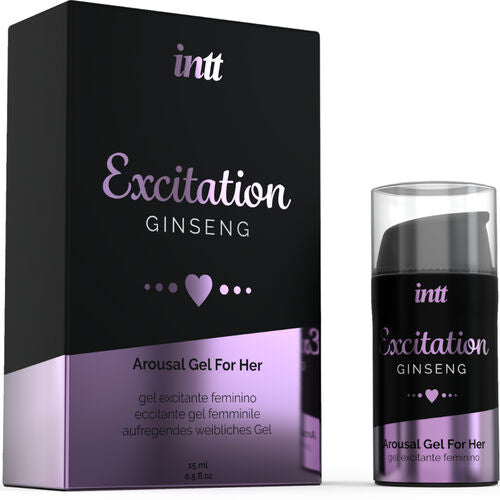 INTT LUBRICANTS - GEL ESTIMULANTE E EXCITANTE ÍNTIMO CALOR ATIVADOR DESEJO SEXUAL