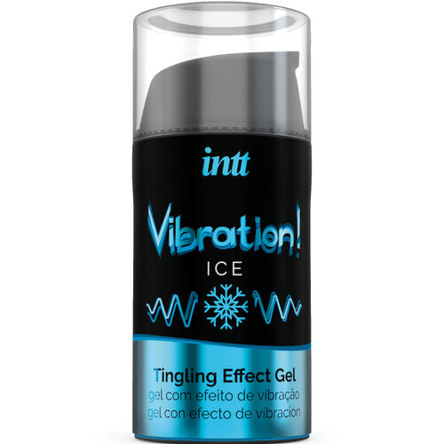 INTT - PODEROSO ESTIMULANTE ÍNTIMO GEL VIBRADOR EFEITO FRIO 15ML