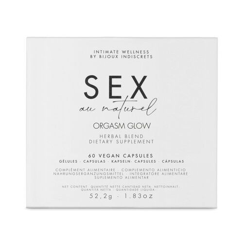 SUPLEMENTO ALIMENTARBIJOUX - ORGASM GLOW 60 CAPSULAS