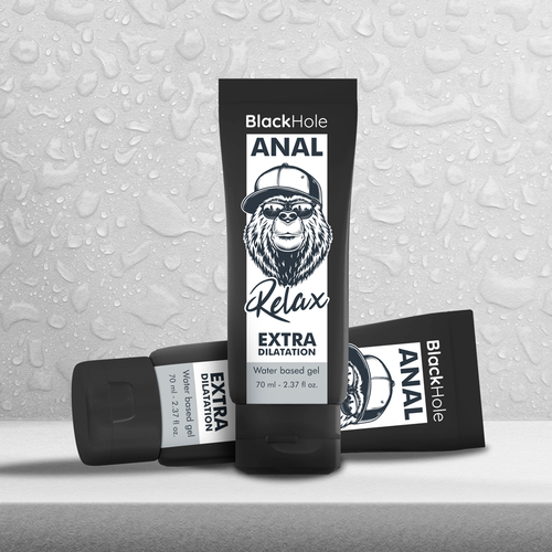 BLACK HOLE - GEL DILATADOR ANAL À BASE DE ÁGUA 70 ML