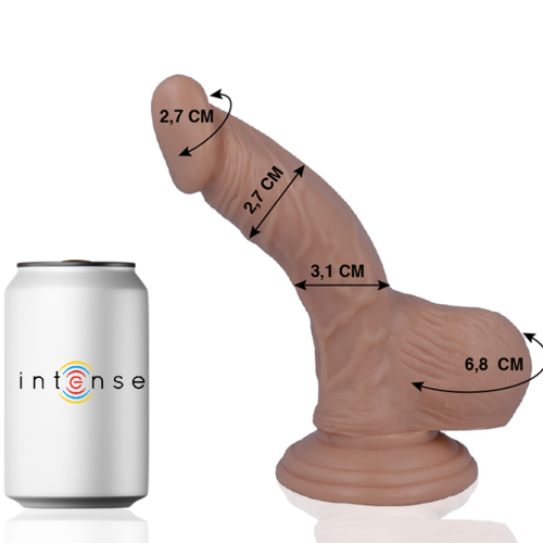 MR INTENSE - 2 REALISTIC PENIS 16 CM -O- 2.7 CM