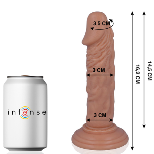 MR INTENSE - 3 REALISTIC PENIS 16.2 CM -O- 3 CM