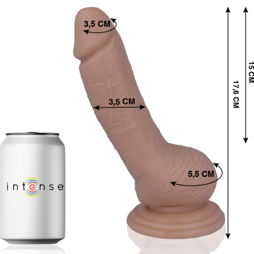 MR INTENSE - 8 REALISTIC PENIS 17.6 CM -O- 3.5 CM