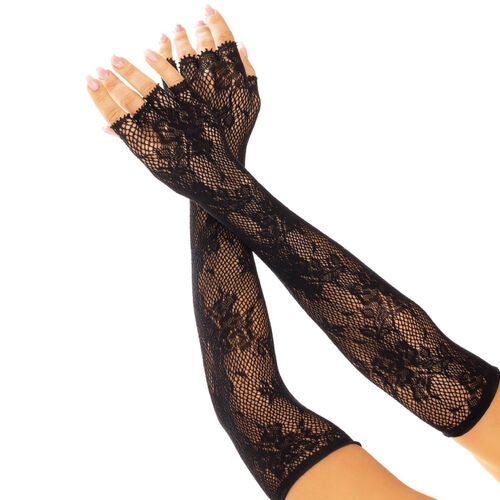 LEG AVENUE - LUVAS SEM DEDOS FLORAL NETWORK