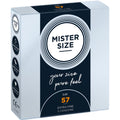 MISTER SIZE - PRESERVATIVO TAMANHO L 57 MM (3 UNIDADES)