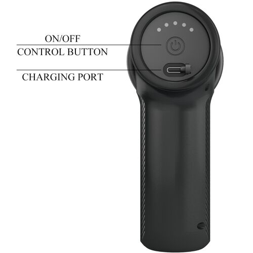 PRETTY LOVE - DJ DOCTOR MASSAGER 5 CONFIGURAÇÕES PRETO