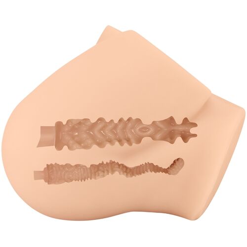 CRAZY BULL - TRASEIRO ROLONDA COM VAGINA E ÂNUS REALISTAS NATURAIS