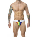 MOB - CALÇA CLASSIC JOCK STRIPE RAINBOW