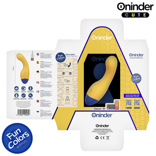 ONINDER CUTE - LOVE BUDDY MASTER VIBRADOR DE PONTO G - APLICATIVO MUNDIAL GRATUITO
