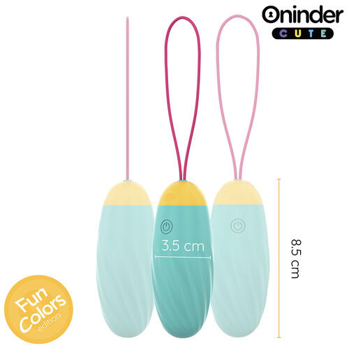 ONINDER CUTE - OVO DE SILICONE VIBRO-GIRATÓRIO LOVE PLEASURE - APLICATIVO MUNDIAL GRATUITO