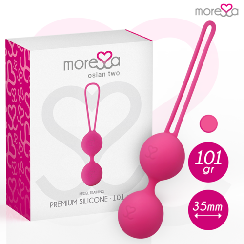 MORESSA - OSIAN DOIS SILICONE PREMIUM ROSA