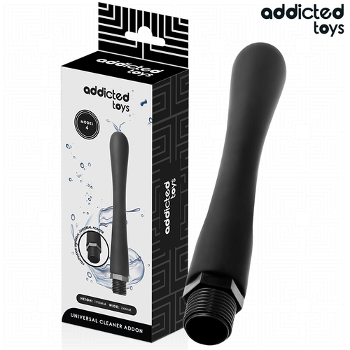 ADDICTED TOYS - LIMPADOR ANAL COM ADAPTADOR UNIVERSAL MODELO 4