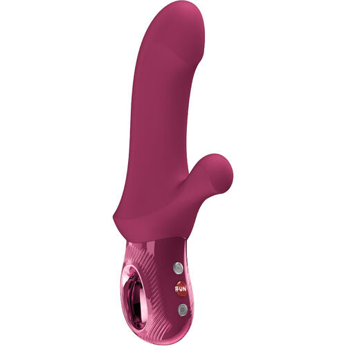 FUN FACTORY - BI STRONIC CURVE BORGUNDY PUSH BUNNY STIMULATOR