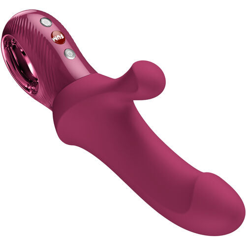 FUN FACTORY - BI STRONIC CURVE BORGUNDY PUSH BUNNY STIMULATOR