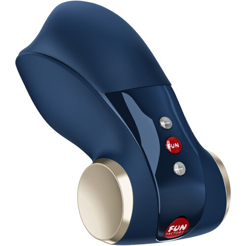 FUN FACTORY - COBRA LIBRE II MASTURBADOR VIBRATÓRIO AZUL ESCURO