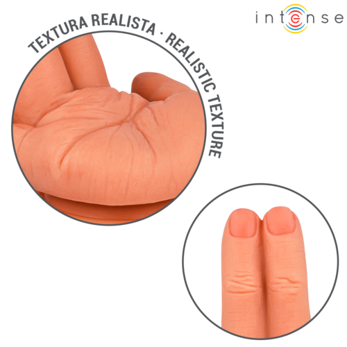 INTENSE - ESTIMULADOR DE PONTO G LEELA MÃO FLEXÍVEL 12,6 CM