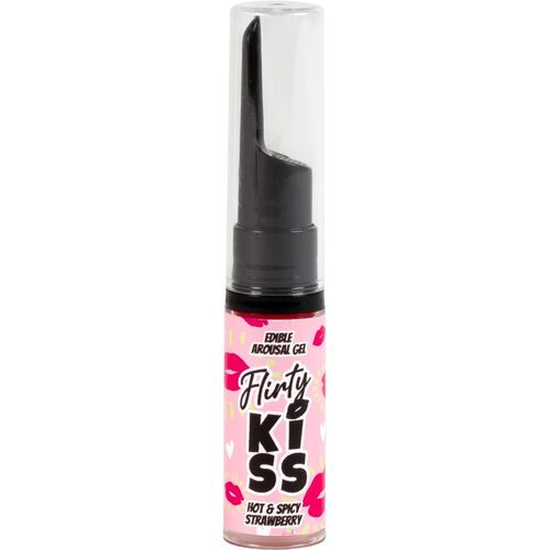 SECRETPLAY - GÉIS PARA BEIJOS FLERTANTES COM EFEITOS DE SEXO ORAL MORANGO E HORTELÃ 2 x 8 GR