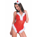 LIVCO CORSETTI FASHION - NAUGHTY SANTA LC 90706 BODYSUIT DE NATAL