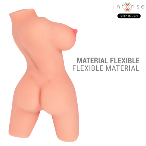 INTENSE DEEP TOUCH - JESSE TORSO DUPLA VAGINA E MASTURBAÇÃO ANAL