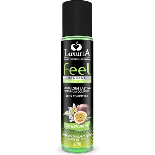 INTIMATELINE - LUXURIA FEEL LUBRIFICANTE BASE DE AGUA DE MARACUJO 60 ML