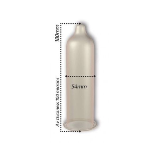 PASANTE - PRESERVATIVO EXTRA GROSSO DE 144 UNIDADES