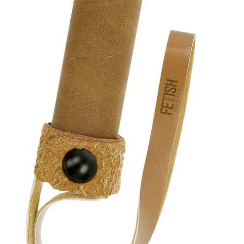 FETISH SUBMISSIVE ORIGEM - CHICOTE DE COURO VEGANO